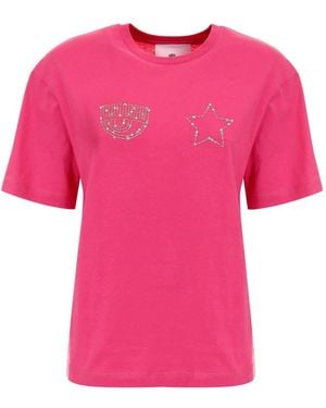 Chiara Ferragni T-Shirts - Rosa