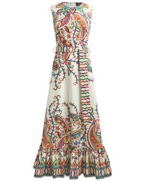 Etro Maxi Dresses - Metálico