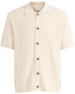 Les Deux Short Sleeve Shirts - Natural