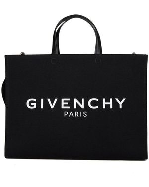 Givenchy Tassen ,Zwart ,Katoen G-Tote Canvas Medium