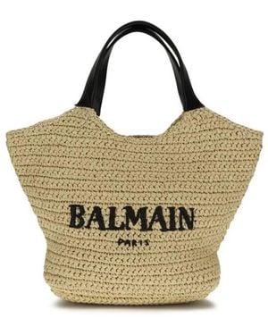 Balmain Tote Bags - Metallizzato