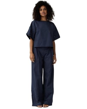 Alchemist Broeken ,Blauw ,Katoen Moonflower Pants