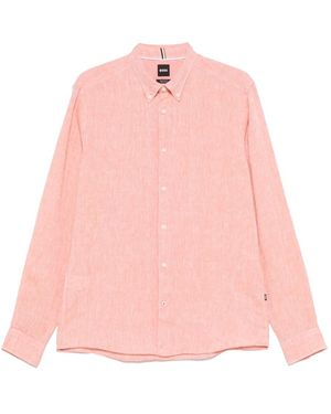 HUGO Casual Shirts - Pink