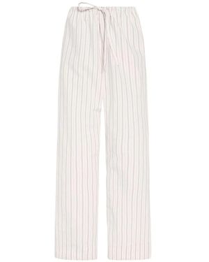 The Row Wide Trousers - Wit