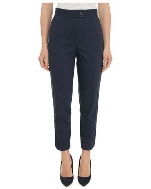 Harmont & Blaine Slim-Fit Trousers - Blue