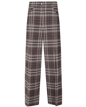 Alysi Wide Trousers - Gris