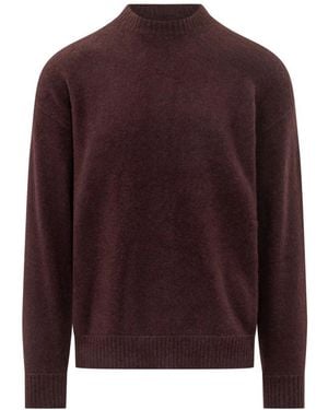 Laneus Truien & Vesten ,Paars ,Round-Neck Truien