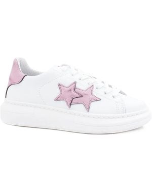 2Star Low Retro Sneaker - Weiß