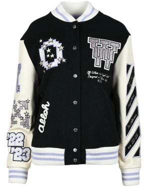 Off-White c/o Virgil Abloh Bomber Jackets - Nero