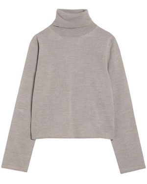 MM6 by Maison Martin Margiela Wollmischung Pullover - Grau