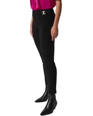Joseph Ribkoff Slim-Fit Trousers - Black