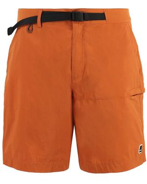 K-Way Taprinne Nylon Bermuda Shorts - Oranje