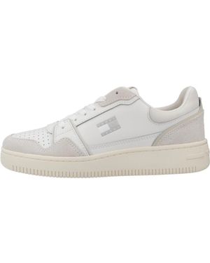 Tommy Hilfiger Tjw Retro Basket Sneaker - Weiß