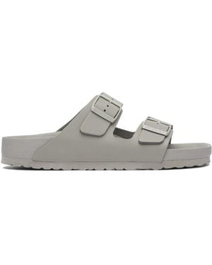 Birkenstock Graue Sandalen Mit Kork-Fußbett