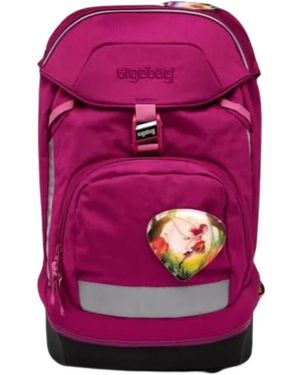 ergobag Tassen ,Roze ,Aanpasbare Paarse Kinderrugzak