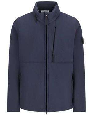 Stone Island Light Jackets - Azul