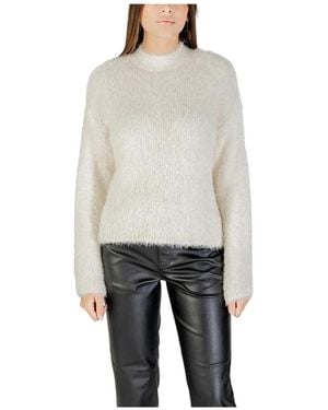 ONLY Witte Gebreide Kleding Voor Vrouwen - Grijs