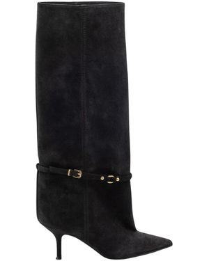 Lella Baldi Heeled Boots - Noir