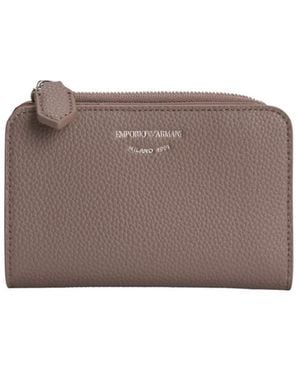 Emporio Armani Wallets & Cardholders - Brown