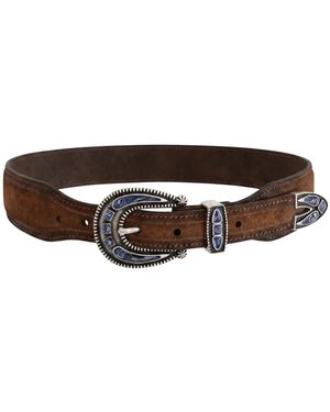 Alberto Luti Belts - Marrone