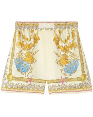 Versace Short Shorts - Giallo