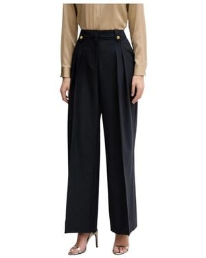 Barbour Wide Trousers - Nero
