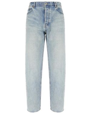 Saint Laurent Jeans ,Blauw ,Katoen Mick Long Jeans