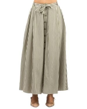 Hanita Maxi Skirts - Natural