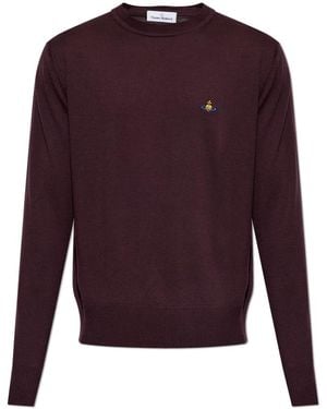 Vivienne Westwood Alex Wollpullover - Lila