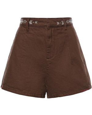 Ottod'Ame Casual Shorts - Marrone