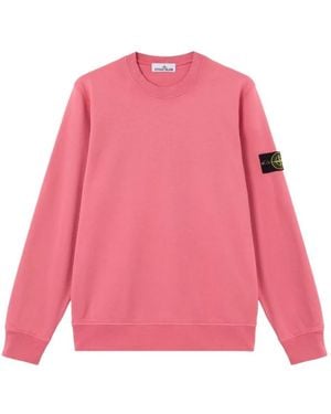 Stone Island Sweatshirts - Rosa