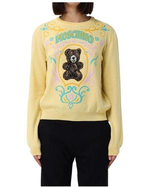Moschino Maglione Gaucho Osito - Naturel