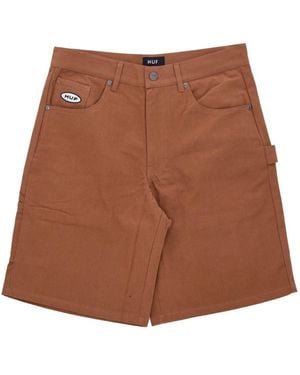 Huf Casual Shorts - Brown