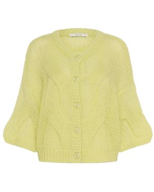 Gestuz Truien & Vesten ,Groen ,Cardigans - Geel