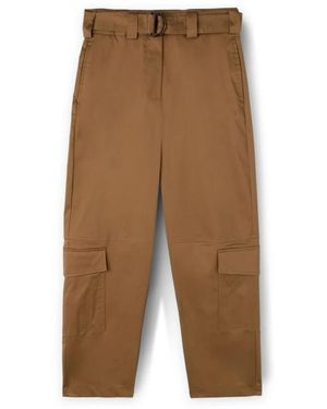 mötivi Straight Trousers - Marrone