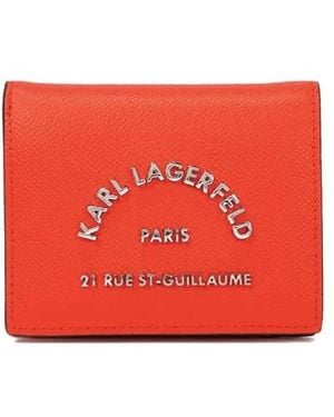 KARL LAGERFELD Wallets & Cardholders - Red