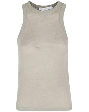 IRO Tops ,Groen ,Linnen Safrina Top - Grijs