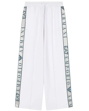 EA7 Wide Pants - White