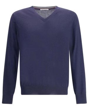 Brunello Cucinelli Cashmere Knitwear - Azul