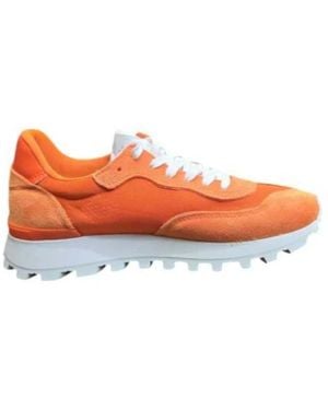 No Map Society Sneakers - Naranja