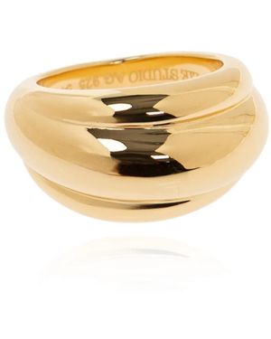 LIE STUDIO Accessoires ,Geel ,Zoe Ring - Metallic