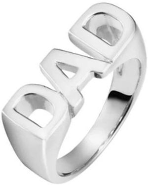 Maria Black Dad Ring - Metallic
