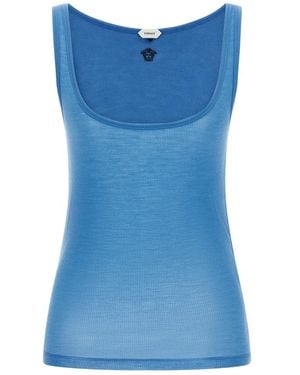 Versace Sleeveless Tops - Blue