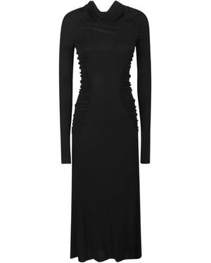 Victoria Beckham Midi Dresses - Black
