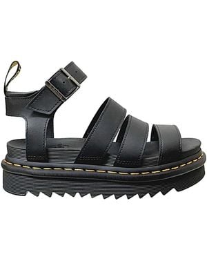 Dr. Martens Flat Sandals - Black