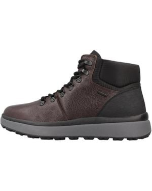 Geox Lace-Up Boots - Nero