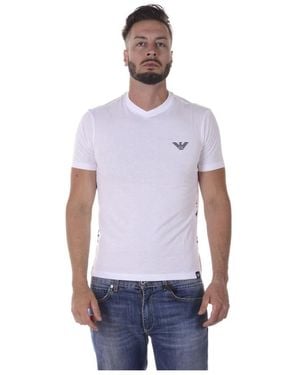 Armani Jeans T-Shirts - Purple