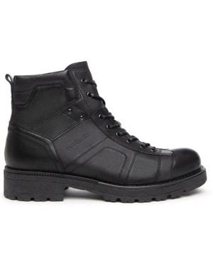 Nero Giardini Lace-Up Boots - Black