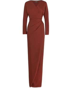Cortana Wrap Dresses - Rojo