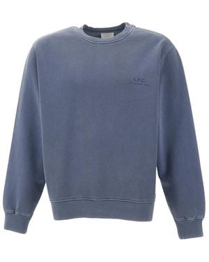 A.P.C. Sweatshirts - Azul